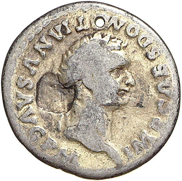RIC II, Part 1 (second edition) Domitian 99 Domitian obverse, Head of Domitian, laureate, right