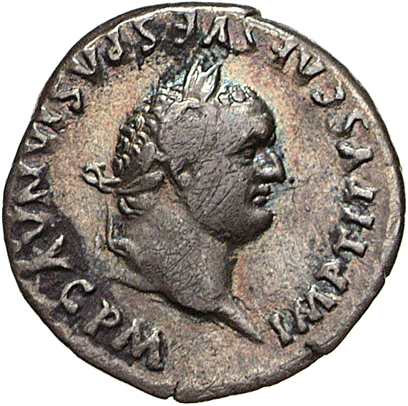RIC II, Part 1 (second edition) Titus 102 Titus obverse — Head of Titus, laureate, right