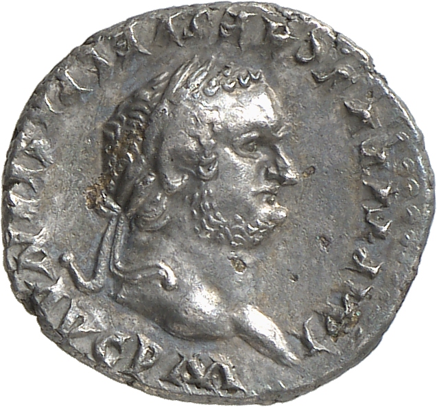 RIC II, Part 1 (second edition) Titus 108 Titus obverse, Head of Titus, laureate, right