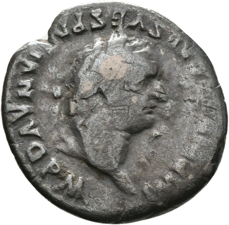 RIC II, Part 1 (second edition) Titus 119 Titus obverse — Head of Titus, laureate, right