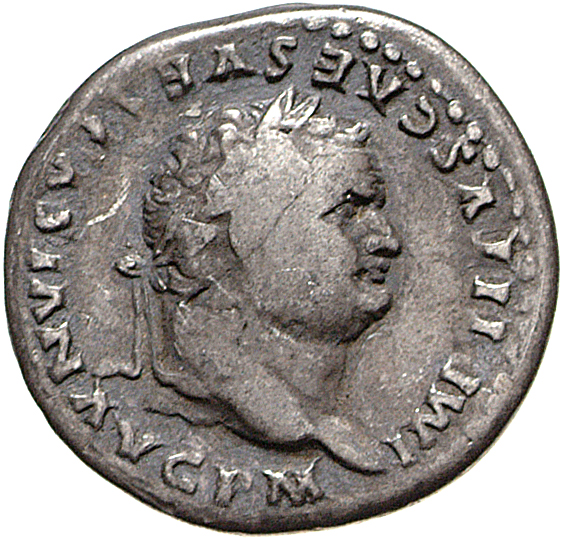 RIC II, Part 1 (second edition) Titus 12 Titus obverse — Head of Titus, laureate, right