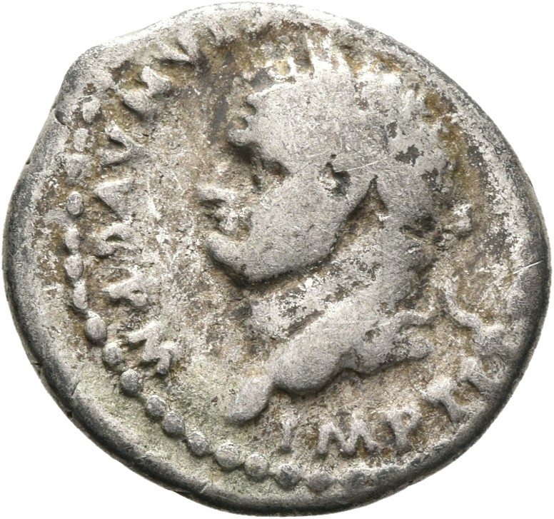 RIC II, Part 1 (second edition) Titus 125 Titus obverse — Head of Titus, laureate, left