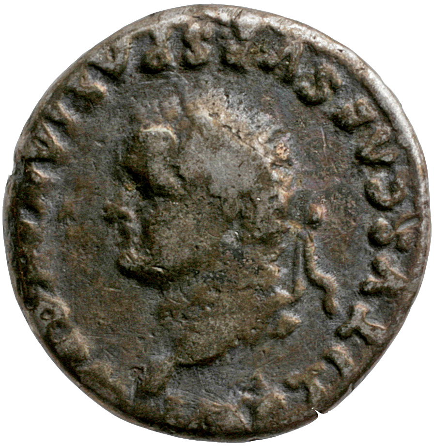 RIC II, Part 1 (second edition) Titus 129 Titus obverse, Head of Titus, laureate, left