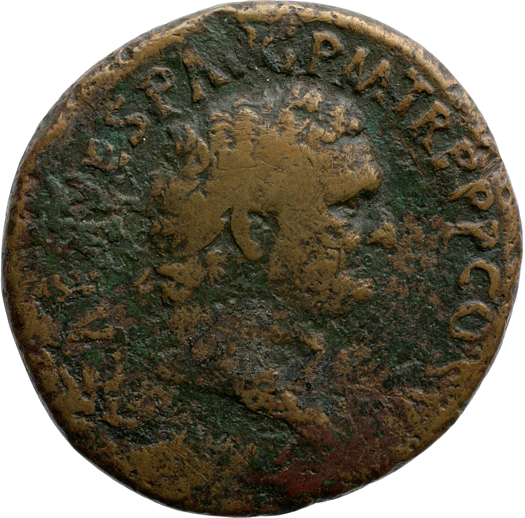RIC II, Part 1 (second edition) Titus 143 Titus obverse, Head of Titus, laureate, right