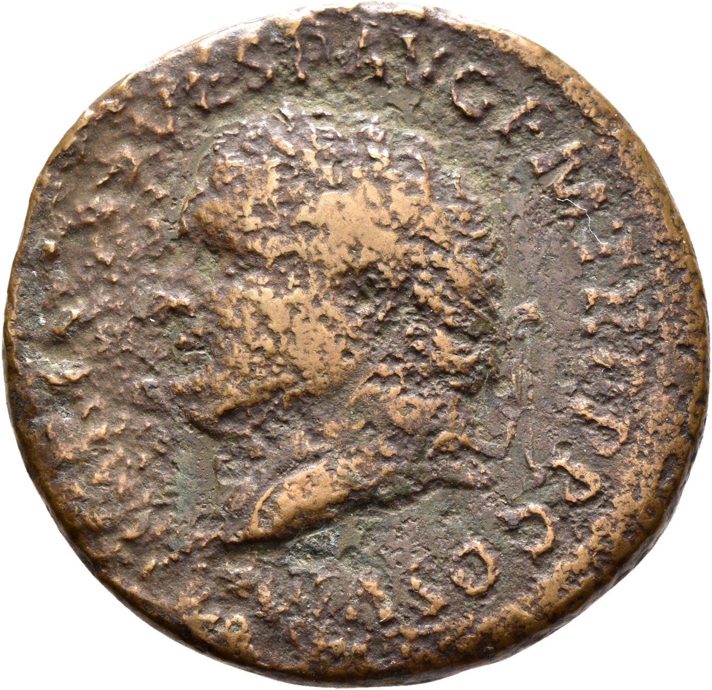 RIC II, Part 1 (second edition) Titus 144 Titus obverse — Head of Titus, laureate, left