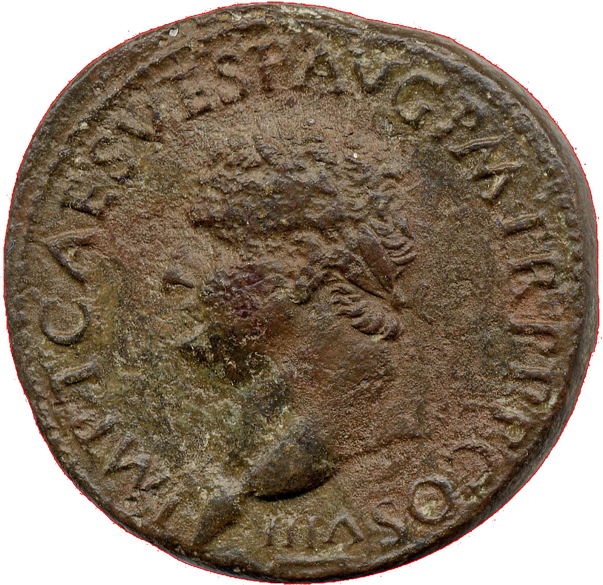 RIC II, Part 1 (second edition) Titus 158 Titus obverse — Head of Titus, laureate, left