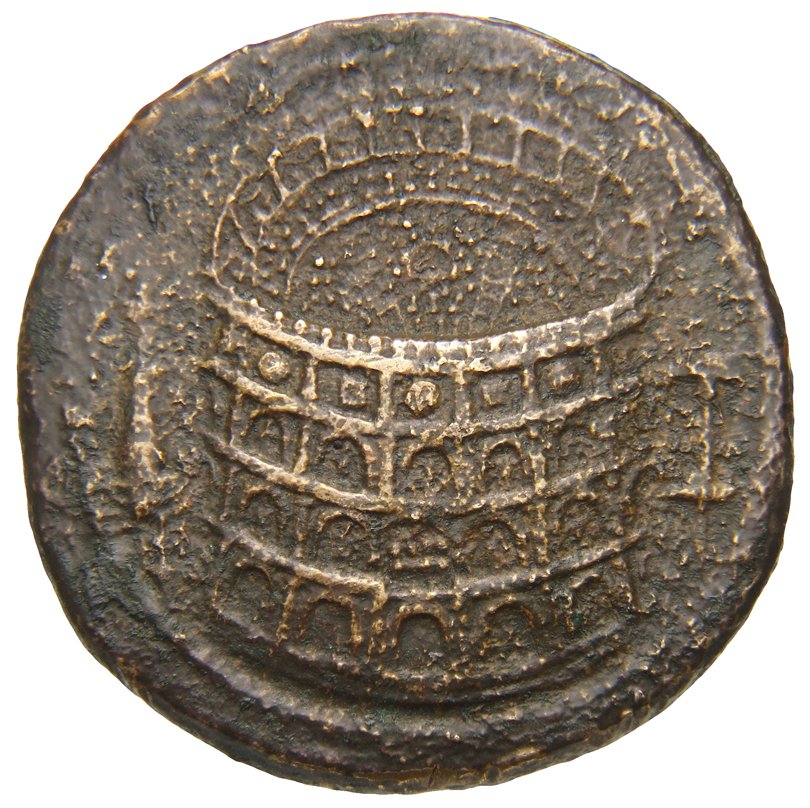 RIC II, Part 1 (second edition) Titus 184 Titus reverse — Titus seated left on curule chair, holding branch and roll; vari...