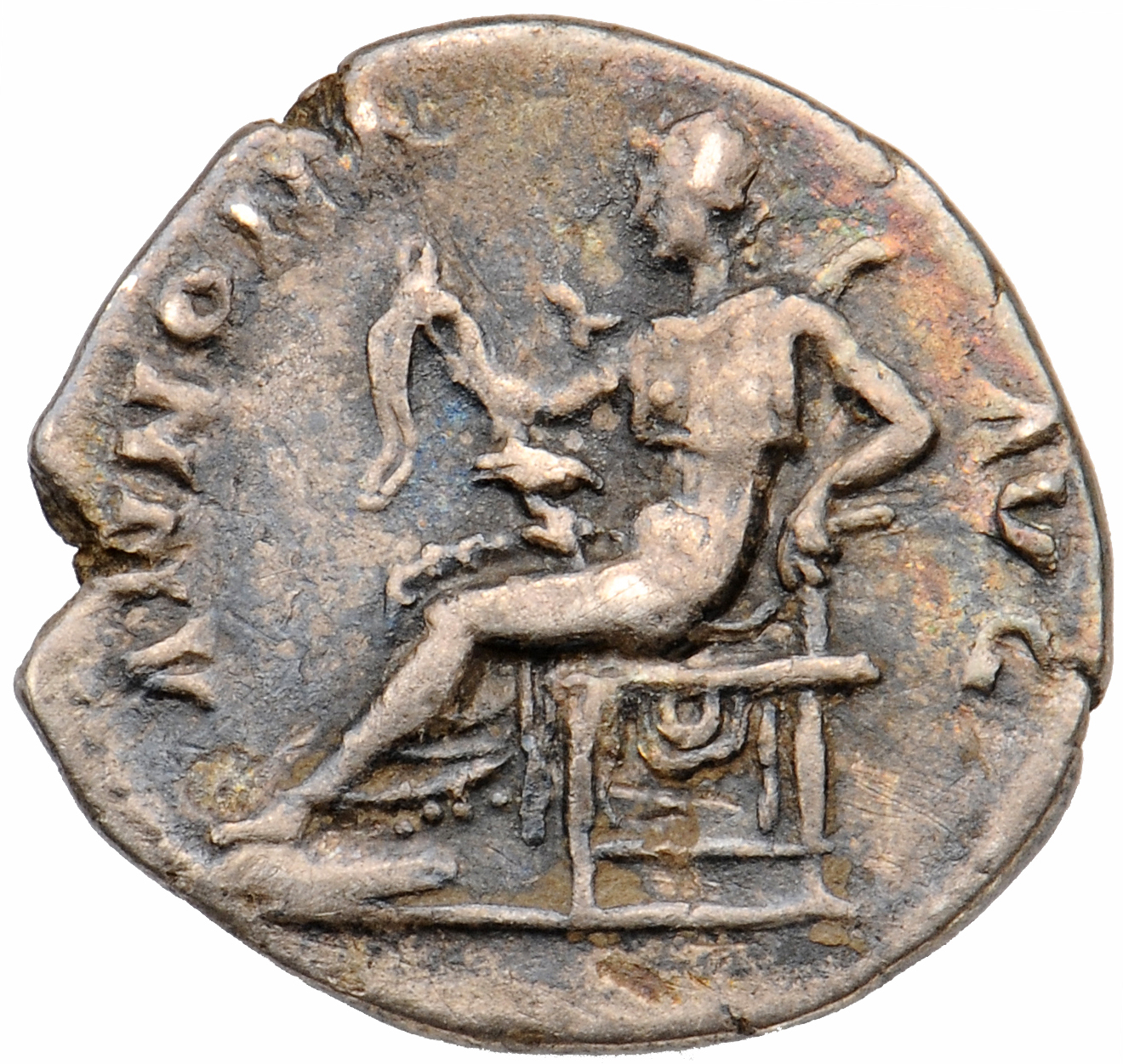 RIC II, Part 1 (second edition) Titus 2 Titus reverse, Annona seated left, holding sack of corn-ears