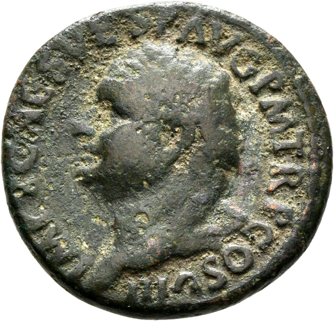 RIC II, Part 1 (second edition) Titus 215 Titus obverse, Head of Titus, laureate, left