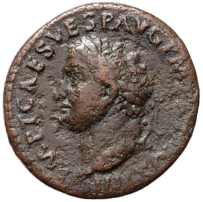 RIC II, Part 1 (second edition) Titus 236 Titus obverse, Head of Titus, laureate, left