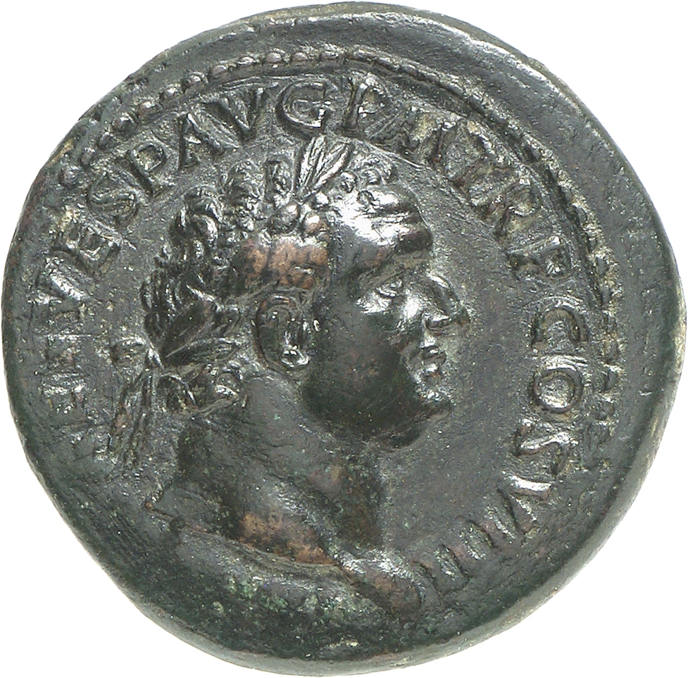 RIC II, Part 1 (second edition) Titus 243 Titus obverse, Head of Titus, laureate, right