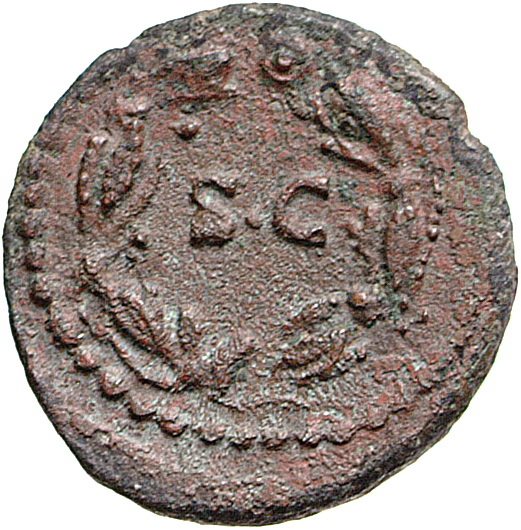 RIC II, Part 1 (second edition) Titus 254 Titus reverse, Legend in laurel wreath