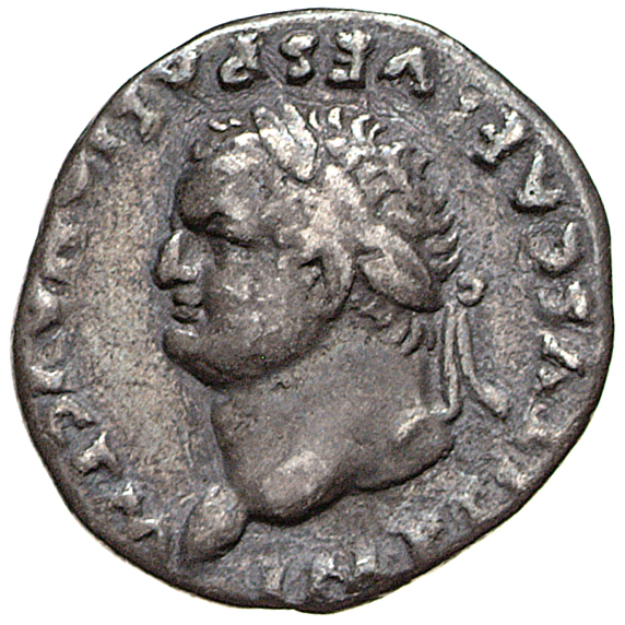 RIC II, Part 1 (second edition) Titus 26 Titus obverse, Head of Titus, laureate, left
