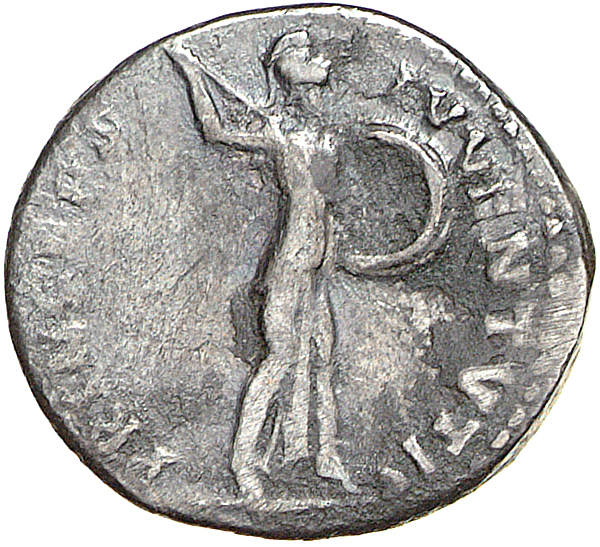 RIC II, Part 1 (second edition) Titus 268 Titus reverse, Minerva standing right, holding spear and shield