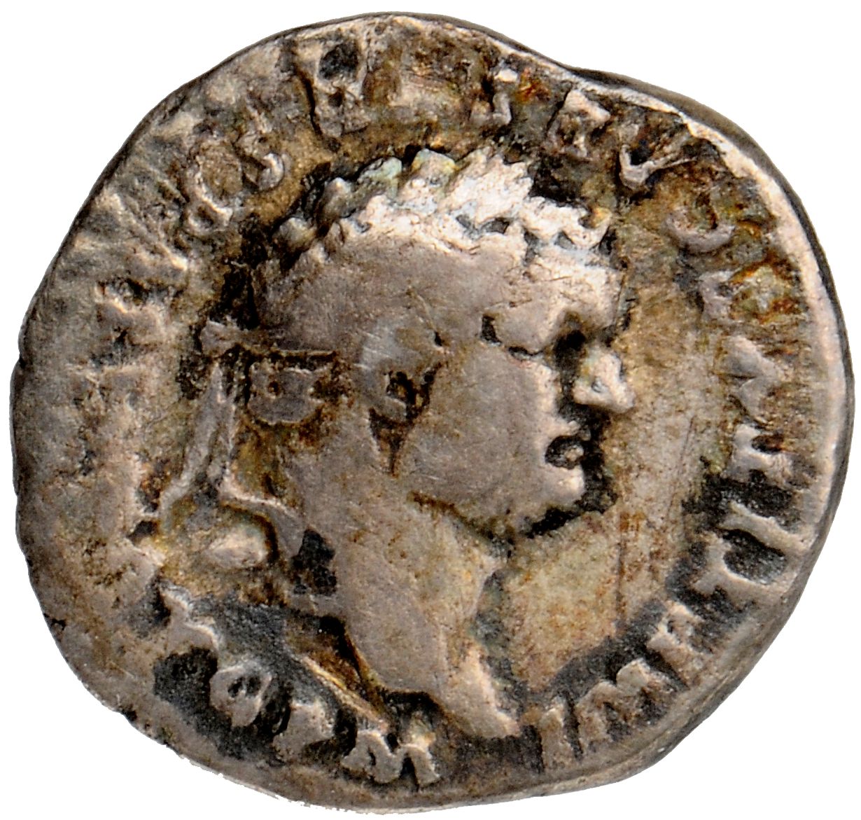RIC II, Part 1 (second edition) Titus 28 Titus obverse, Head of Titus, laureate, right