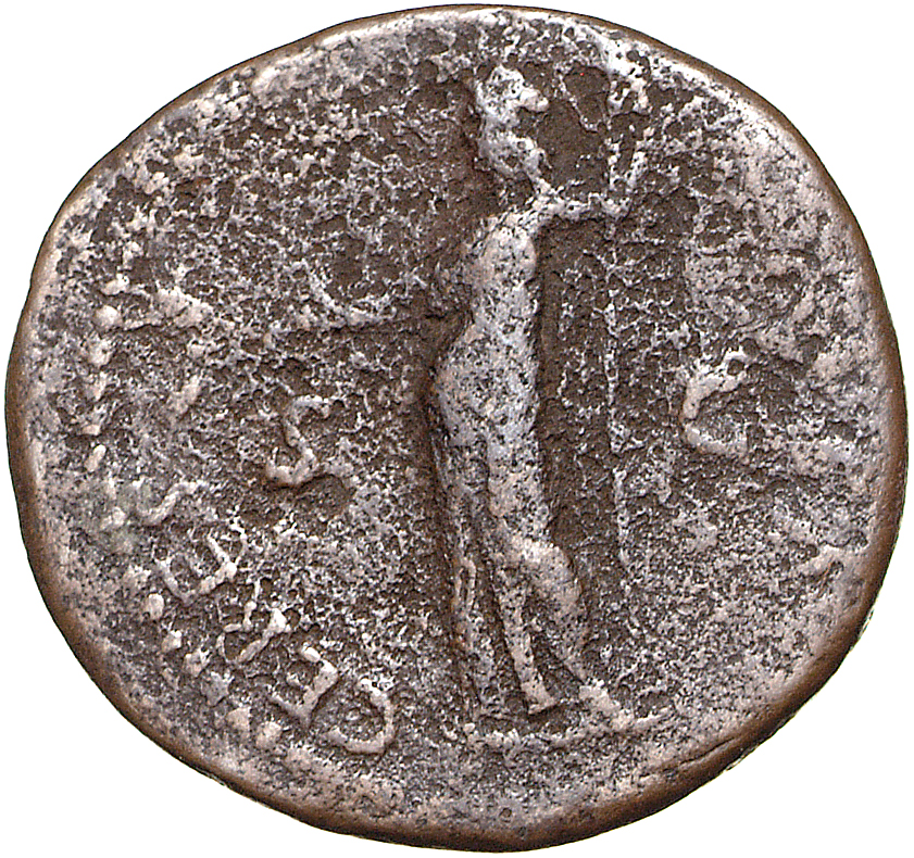 RIC II, Part 1 (second edition) Titus 308 Titus reverse, Ceres standing left, holding corn-ears and torch