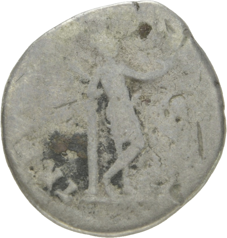 RIC II, Part 1 (second edition) Titus 34 Titus reverse, Venus standing right, resting on column, holding helmet and spear