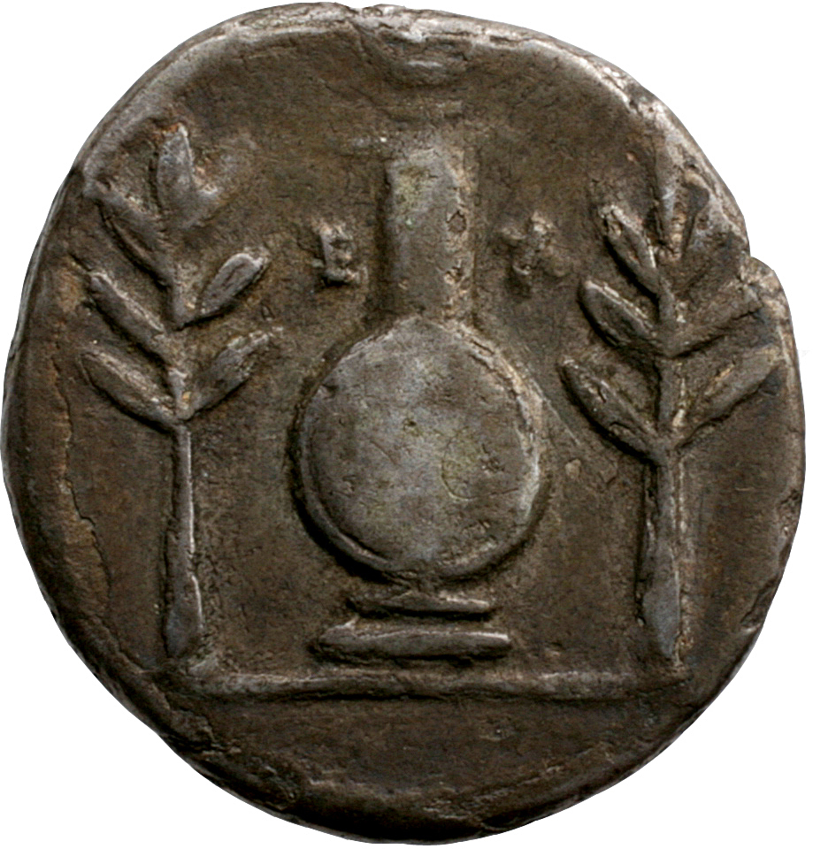 RIC II, Part 1 (second edition) Titus 359 Titus reverse, Round shield, inscribed S C, set on low column, on which stands u...