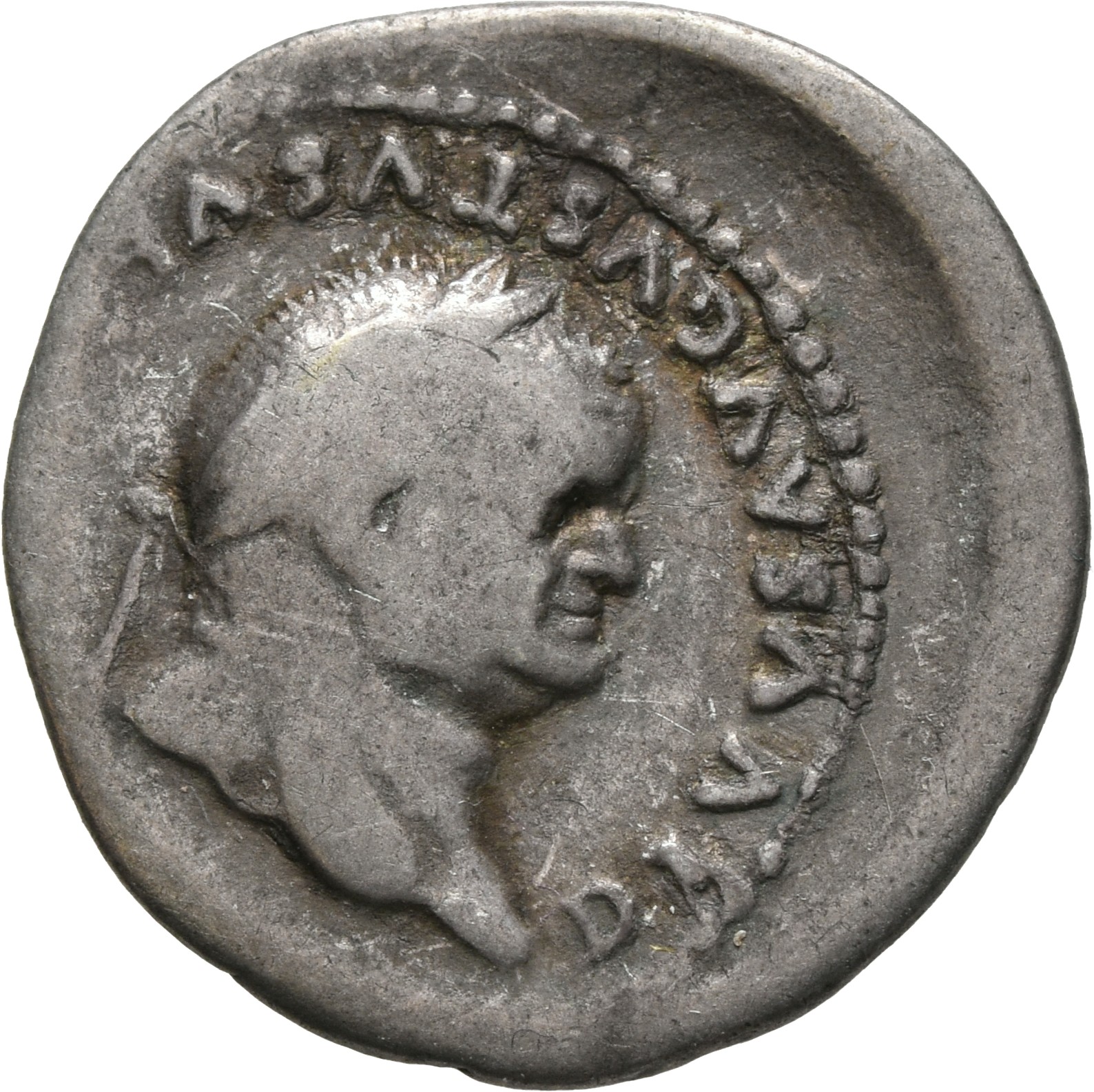 RIC II, Part 1 (second edition) Titus 364 Titus obverse, Head of Divus Vespasian, laureate, right