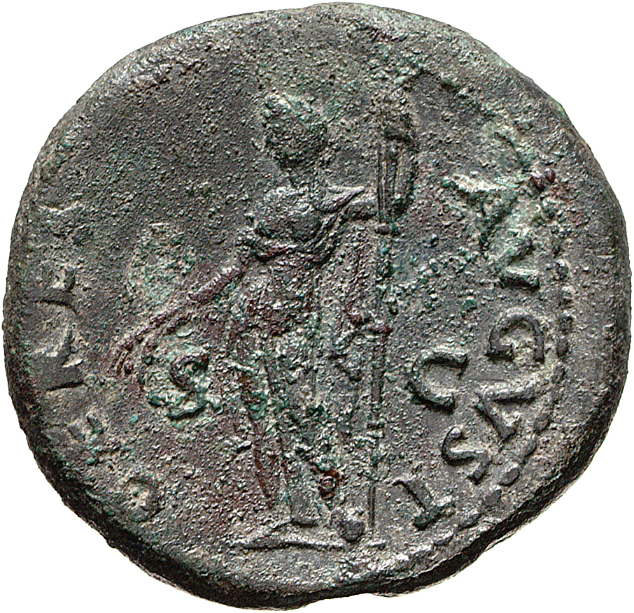 RIC II, Part 1 (second edition) Titus 373 Titus reverse, Ceres, draped, standing left, holding corn-ears in extended right...