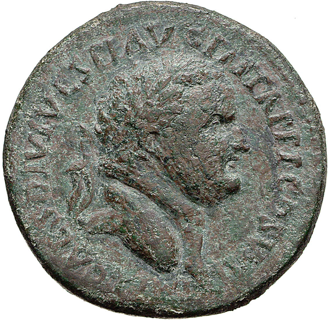 RIC II, Part 1 (second edition) Titus 499 Titus obverse, Head of Titus, laureate, right