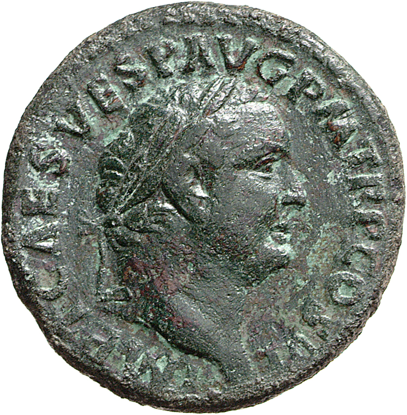 RIC II, Part 1 (second edition) Titus 73 Titus obverse, Head of Titus, laureate, right