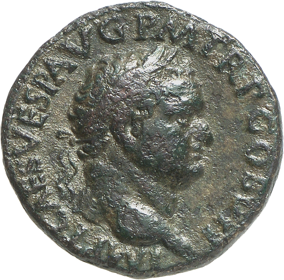 RIC II, Part 1 (second edition) Titus 81 Titus obverse, Head of Titus, laureate, right