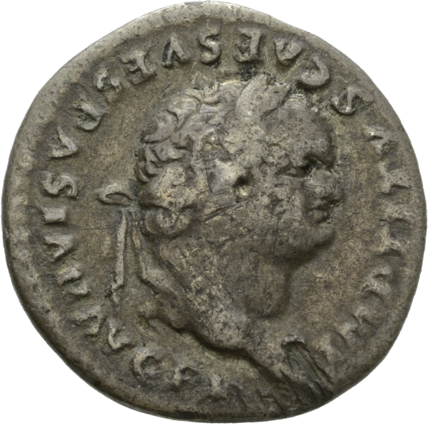 RIC II, Part 1 (second edition) Titus 89 Titus obverse, Head of Titus, laureate, right