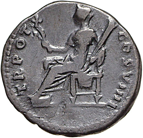RIC II, Part 1 (second edition) Vespasian 1062 Vespasian reverse, Ceres, draped, seated left, holding corn-ears and poppy ...