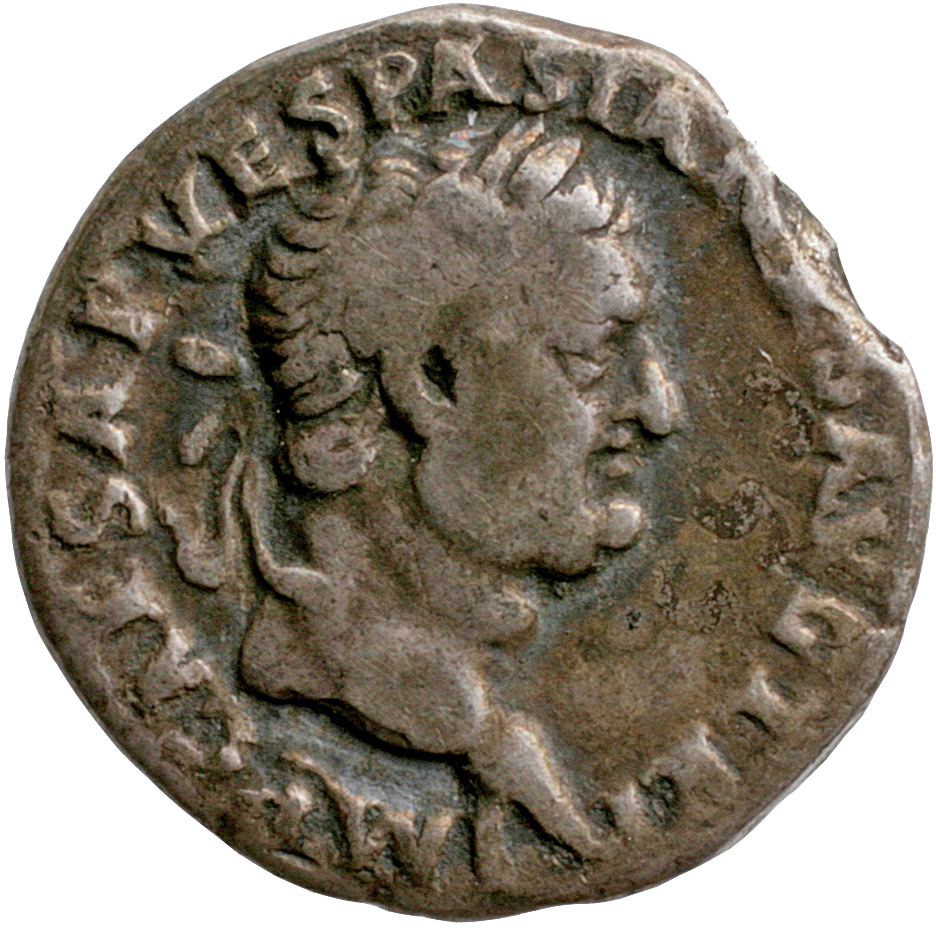 RIC II, Part 1 (second edition) Vespasian 1120 Vespasian obverse, Head of Vespasian, laureate, right