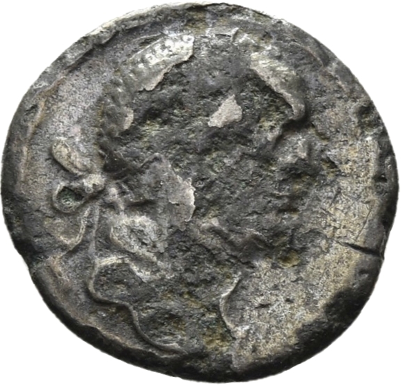 RIC II, Part 1 (second edition) Vespasian 1120 Vespasian obverse — Head of Vespasian, laureate, right