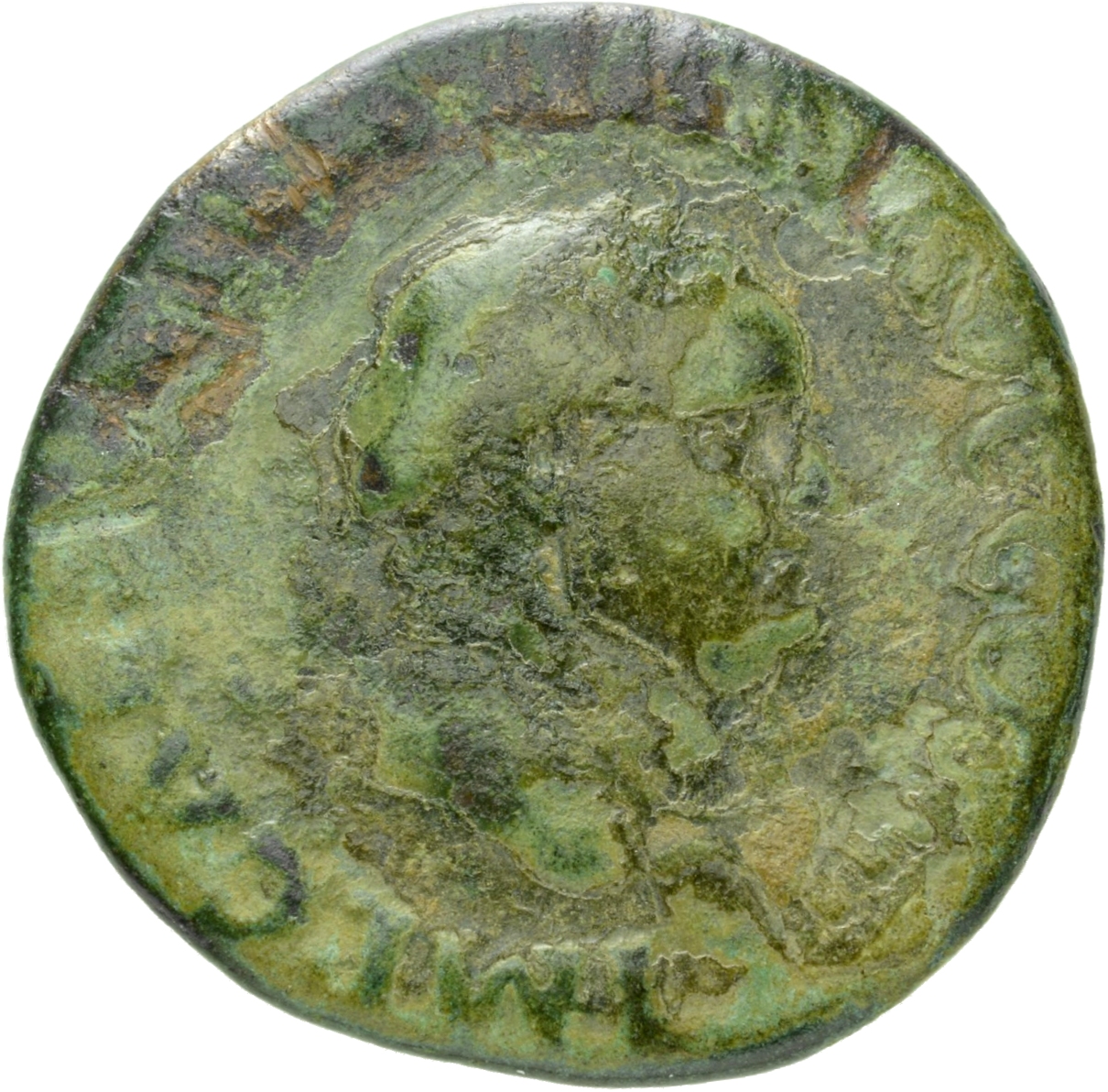 RIC II, Part 1 (second edition) Vespasian 1169 Vespasian obverse, Head of Vespasian, laureate, right; globe at point of neck