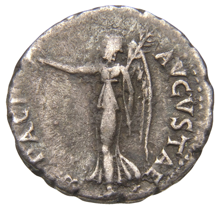 RIC II, Part 1 (second edition) Vespasian 1421 Vespasian reverse, Victory, draped, advancing left, holding wreath extended...