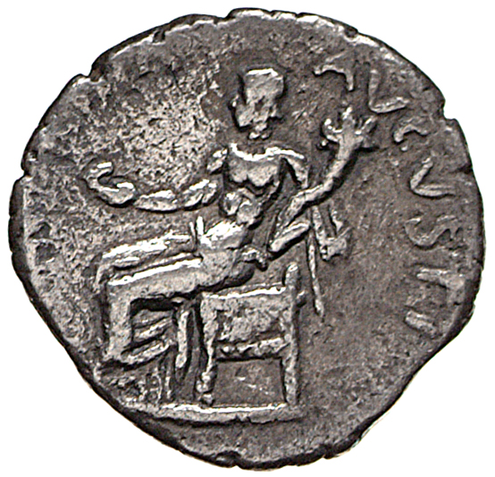 RIC II, Part 1 (second edition) Vespasian 1554 Vespasian reverse, Concordia, draped, seated left, holding patera in right ...