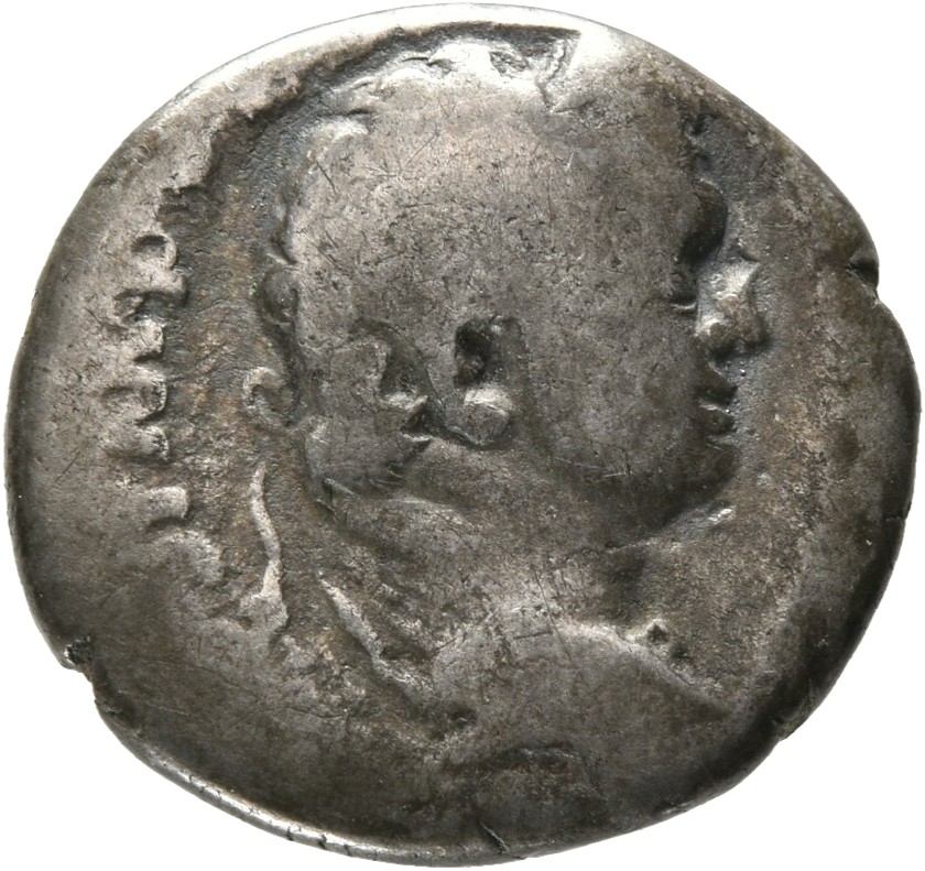 Vespasian obverse — Head of Vespasian, laureate, right