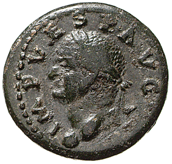RIC II, Part 1 (second edition) Vespasian 1569 Vespasian obverse, Head of Vespasian, laureate, left