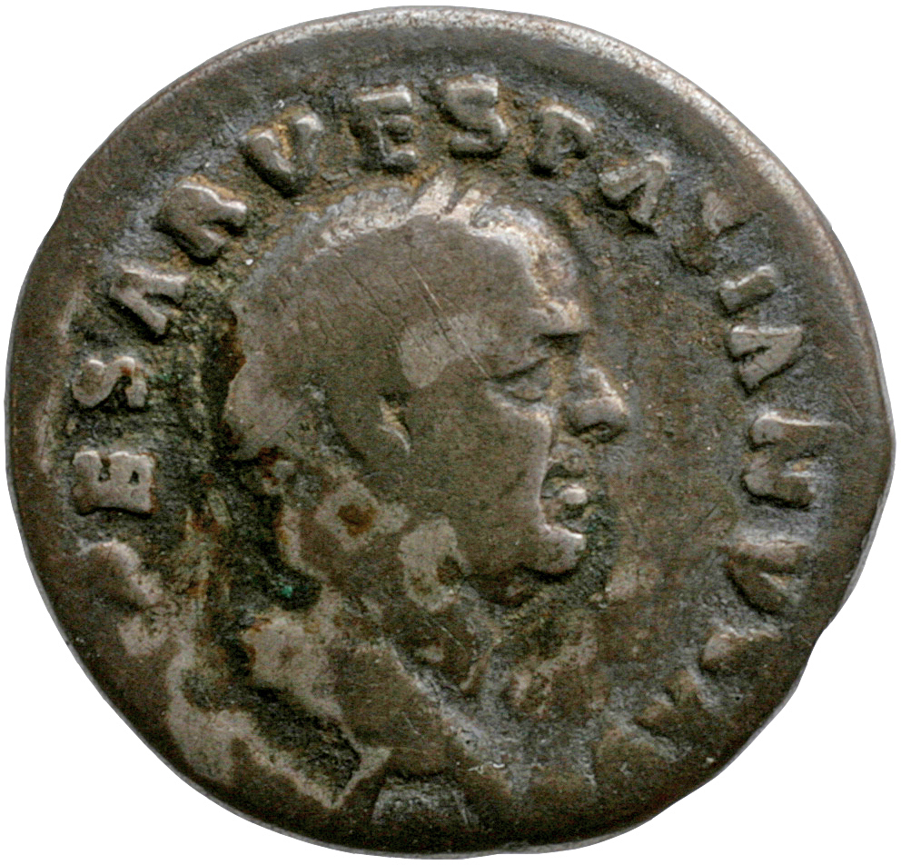 RIC II, Part 1 (second edition) Vespasian 19 Vespasian obverse, Head of Vespasian, laureate, right