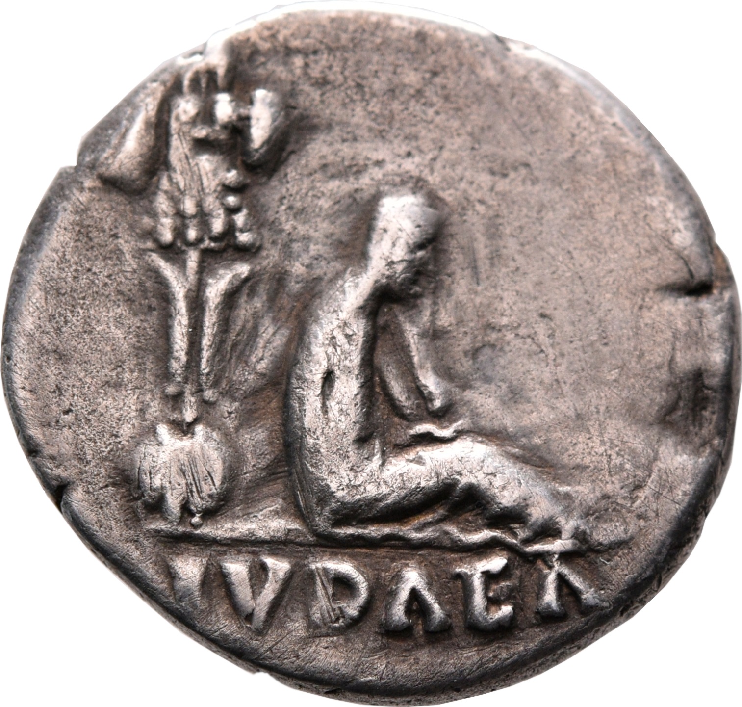 RIC II, Part 1 (second edition) Vespasian 2 Vespasian reverse, Judaea seated right, in attitude of mourning; trophy, left