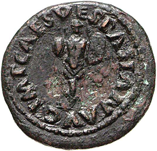 RIC II, Part 1 (second edition) Vespasian 345 Vespasian obverse, Trophy