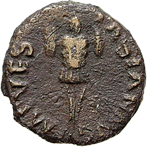 RIC II, Part 1 (second edition) Vespasian 353 Vespasian obverse, Trophy