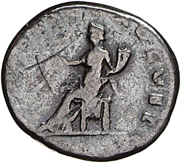 RIC II, Part 1 (second edition) Vespasian 357 Vespasian reverse, Concordia, draped, seated left, holding patera extended i...
