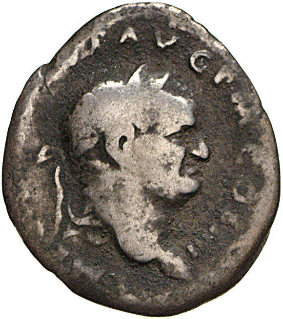 RIC II, Part 1 (second edition) Vespasian 357 Vespasian obverse, Head of Vespasian, laureate, right
