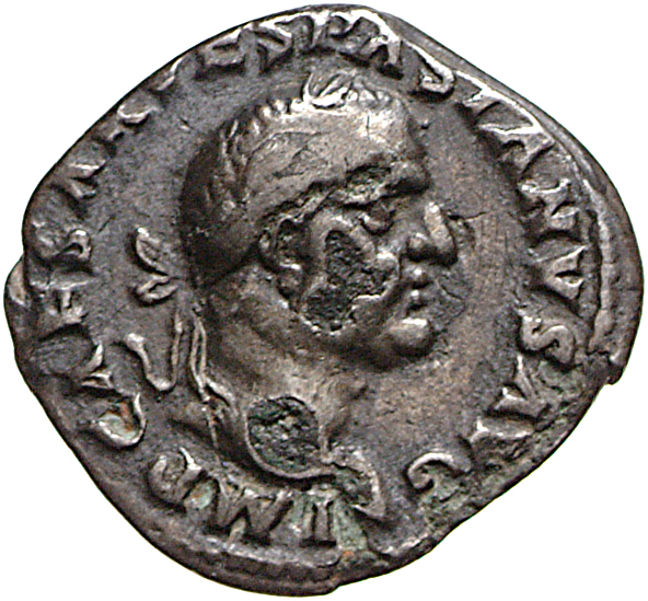 RIC II, Part 1 (second edition) Vespasian 4 Vespasian obverse, Head of Vespasian, laureate, right