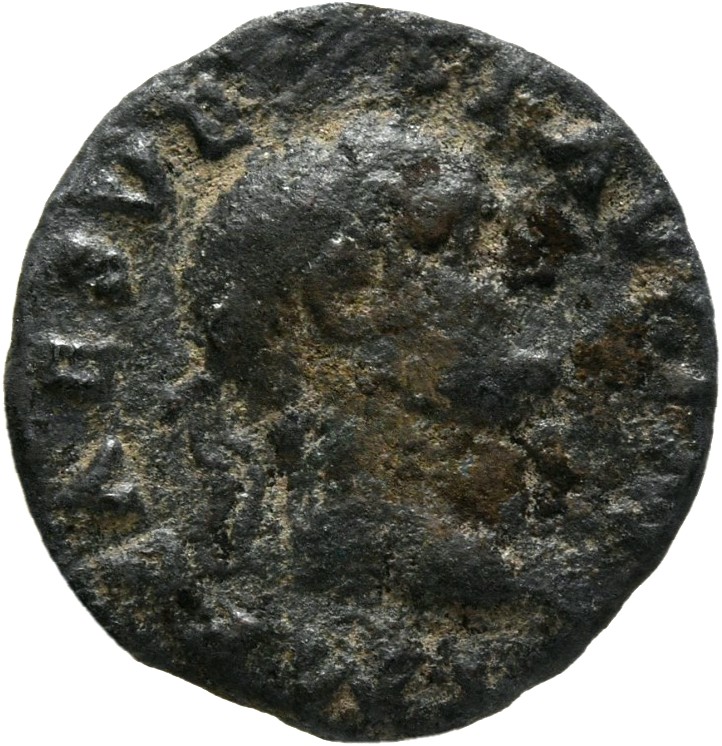 RIC II, Part 1 (second edition) Vespasian 41 Vespasian obverse, Head of Vespasian, laureate, right