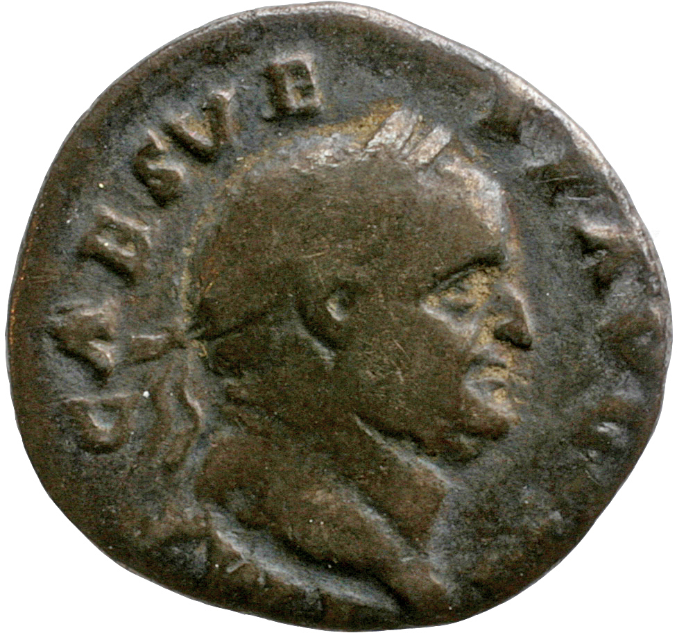 RIC II, Part 1 (second edition) Vespasian 43 Vespasian obverse, Head of Vespasian, laureate, right