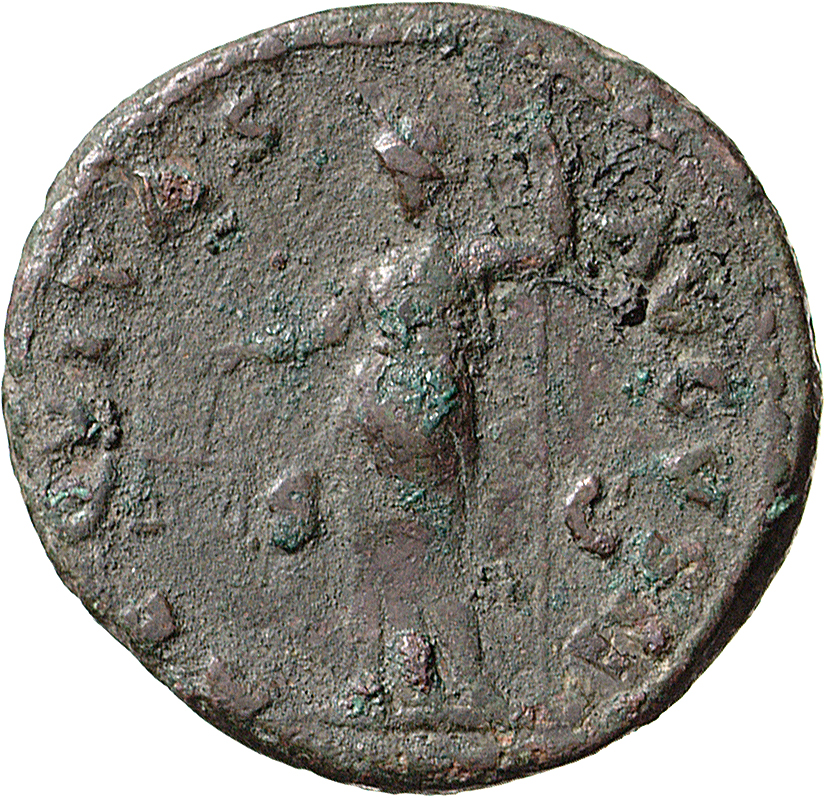 RIC II, Part 1 (second edition) Vespasian 441 Vespasian reverse, Aequitas standing left, holding scales and rod
