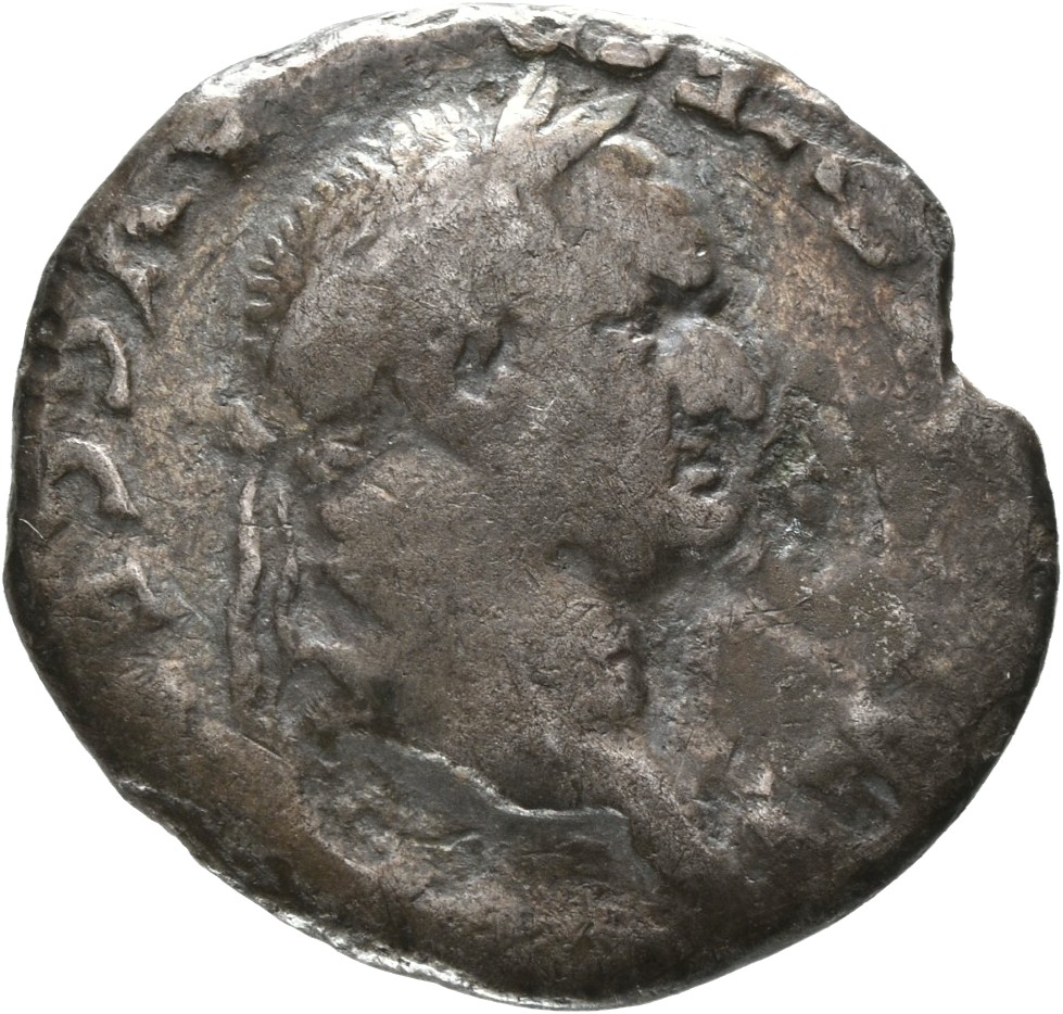 RIC II, Part 1 (second edition) Vespasian 547 Vespasian obverse, Head of Vespasian, laureate, right