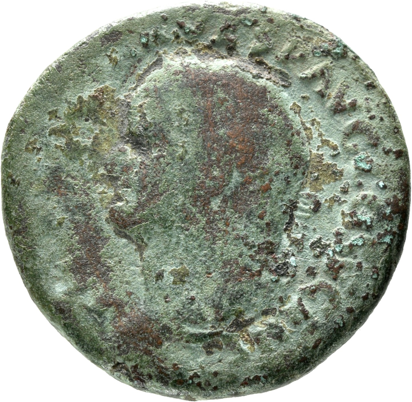 RIC II, Part 1 (second edition) Vespasian 590 Vespasian obverse, Head of Vespasian, laureate, left