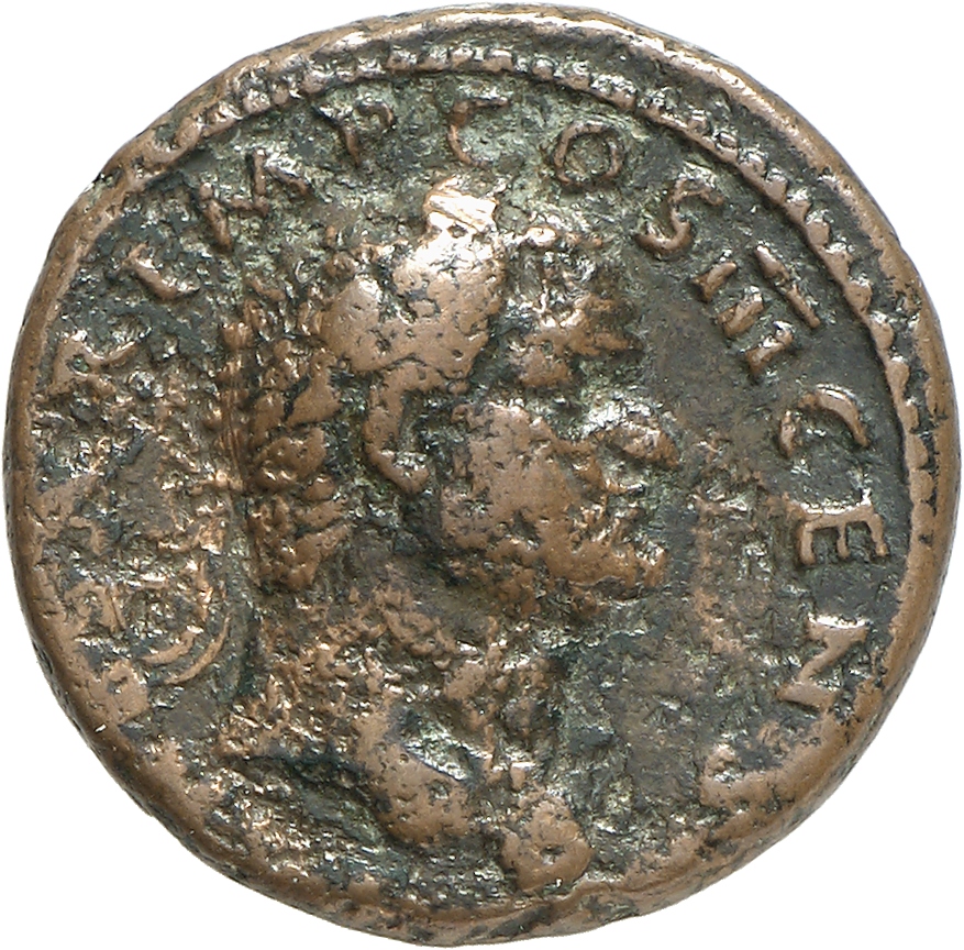 RIC II, Part 1 (second edition) Vespasian 751 Vespasian obverse, Head of Titus, laureate, right