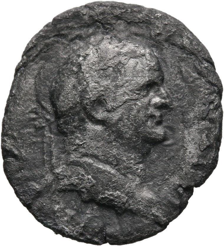 RIC II, Part 1 (second edition) Vespasian 774 Vespasian obverse, Head of Vespasian, laureate, right